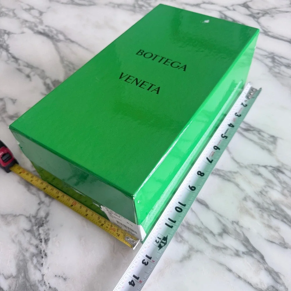 Bottega Veneta Green Glossy Shoe Box Replacement Empty Storage Box